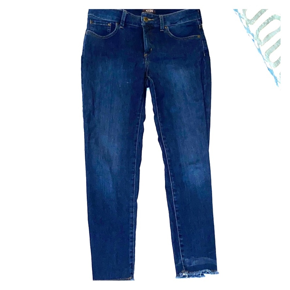 NYDJ Sheri Ankle Dark Denim Jeans